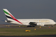 Emirates Airbus A380-861 (A6-EDS) at  Manchester - International (Ringway), United Kingdom