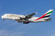 Emirates Airbus A380-861 (A6-EDT) at  Barcelona - El Prat, Spain