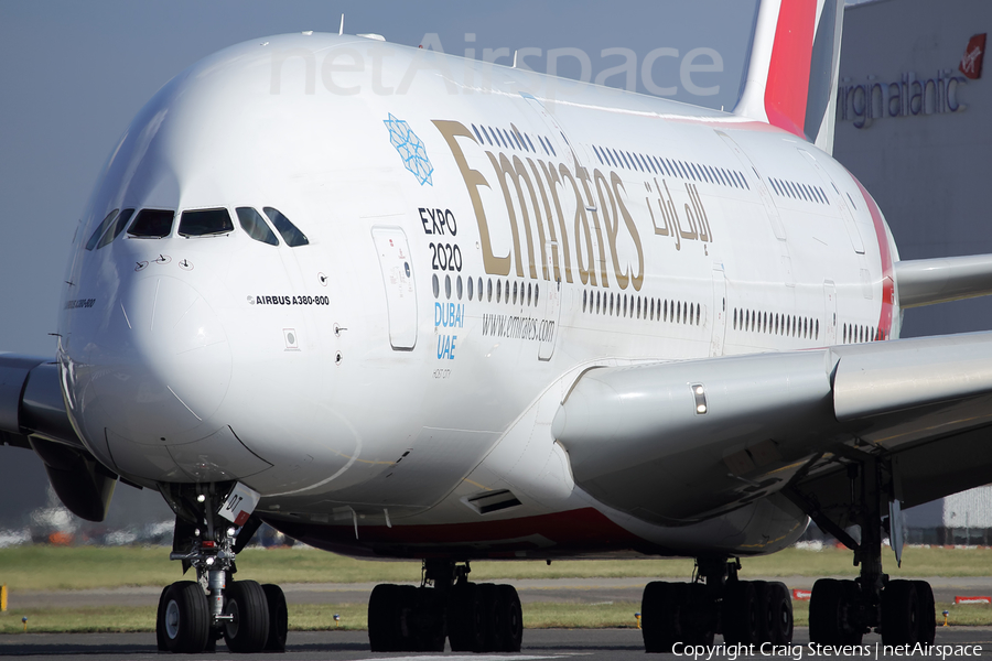 Emirates Airbus A380-861 (A6-EDT) | Photo 50818