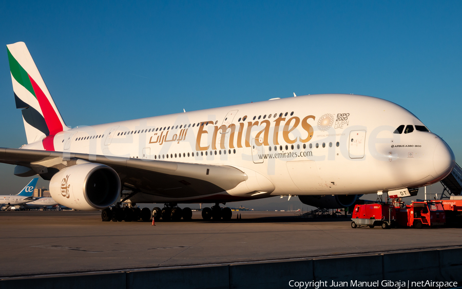Emirates Airbus A380-861 (A6-EDT) | Photo 367696