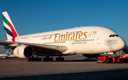 Emirates Airbus A380-861 (A6-EDT) at  Madrid - Barajas, Spain