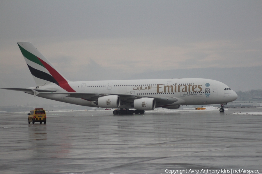 Emirates Airbus A380-861 (A6-EDT) | Photo 78859
