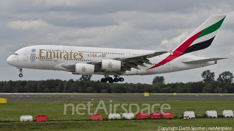 Emirates Airbus A380-861 (A6-EDU) | Photo 230889