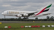 Emirates Airbus A380-861 (A6-EDU) at  Dusseldorf - International, Germany
