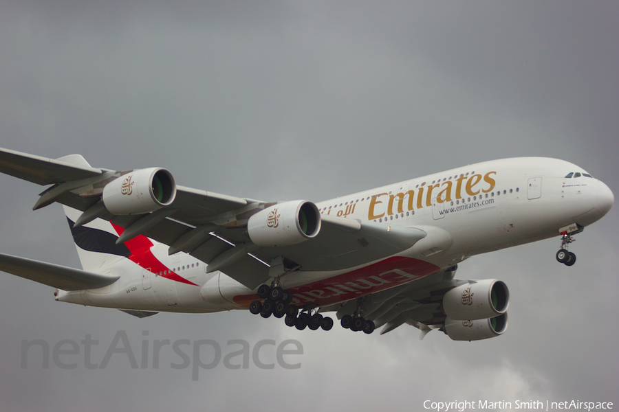 Emirates Airbus A380-861 (A6-EDU) | Photo 23858