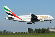 Emirates Airbus A380-861 (A6-EDV) at  Amsterdam - Schiphol, Netherlands