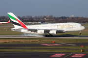Emirates Airbus A380-861 (A6-EDV) at  Dusseldorf - International, Germany