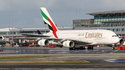 Emirates Airbus A380-861 (A6-EDV) at  Hamburg - Fuhlsbuettel (Helmut Schmidt), Germany