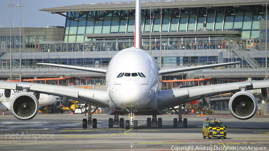 Emirates Airbus A380-861 (A6-EDV) | Photo 529684