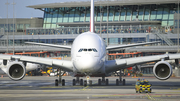 Emirates Airbus A380-861 (A6-EDV) at  Hamburg - Fuhlsbuettel (Helmut Schmidt), Germany