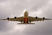 Emirates Airbus A380-861 (A6-EDV) at  Manchester - International (Ringway), United Kingdom