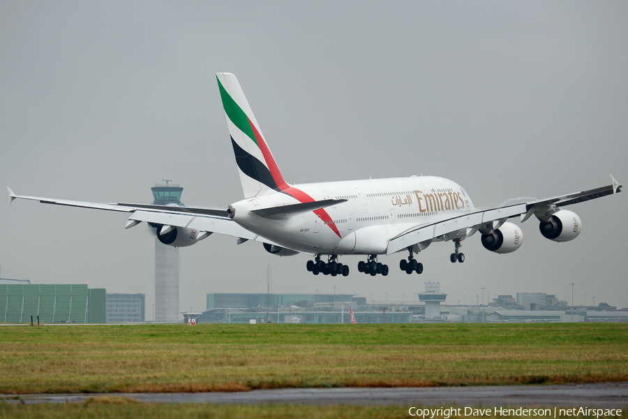 Emirates Airbus A380-861 (A6-EDV) | Photo 62812