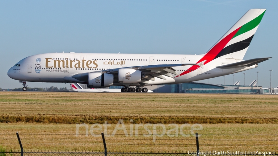 Emirates Airbus A380-861 (A6-EDW) | Photo 183316