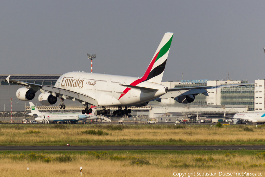 Emirates Airbus A380-861 (A6-EDW) | Photo 116500