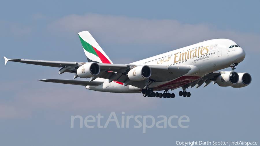 Emirates Airbus A380-861 (A6-EDW) | Photo 361617