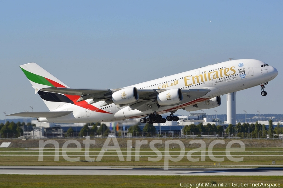 Emirates Airbus A380-861 (A6-EDW) | Photo 111571