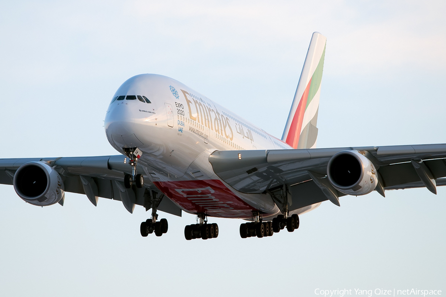 Emirates Airbus A380-861 (A6-EDW) | Photo 173242