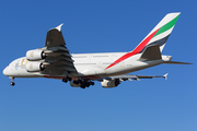 Emirates Airbus A380-861 (A6-EDX) at  Barcelona - El Prat, Spain