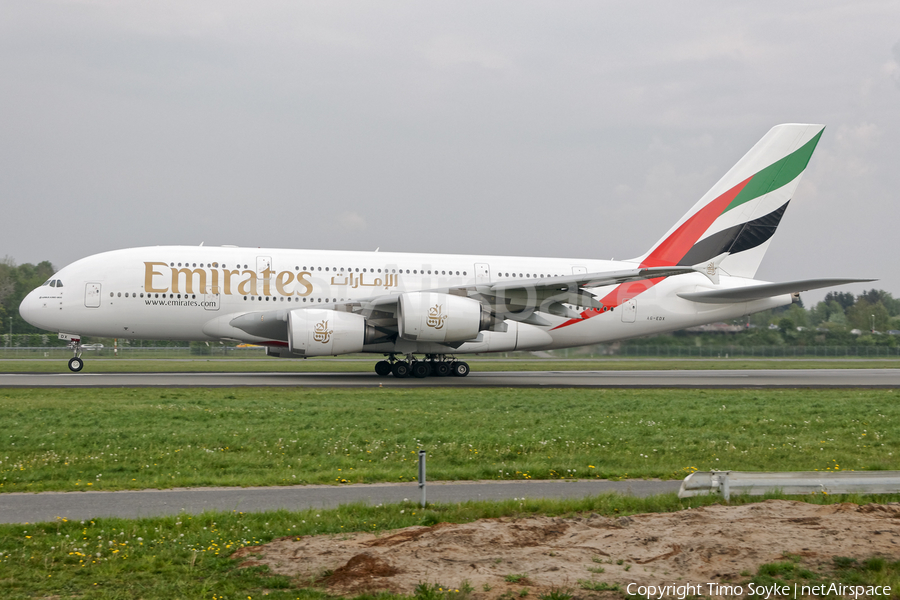 Emirates Airbus A380-861 (A6-EDX) | Photo 316494