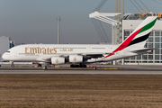 Emirates Airbus A380-861 (A6-EDX) at  Munich, Germany