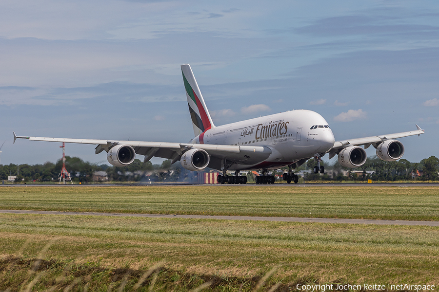 Emirates Airbus A380-861 (A6-EDY) | Photo 516150