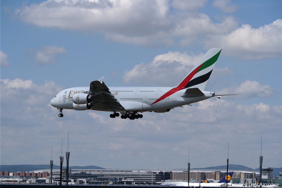 Emirates Airbus A380-861 (A6-EDY) | Photo 103656