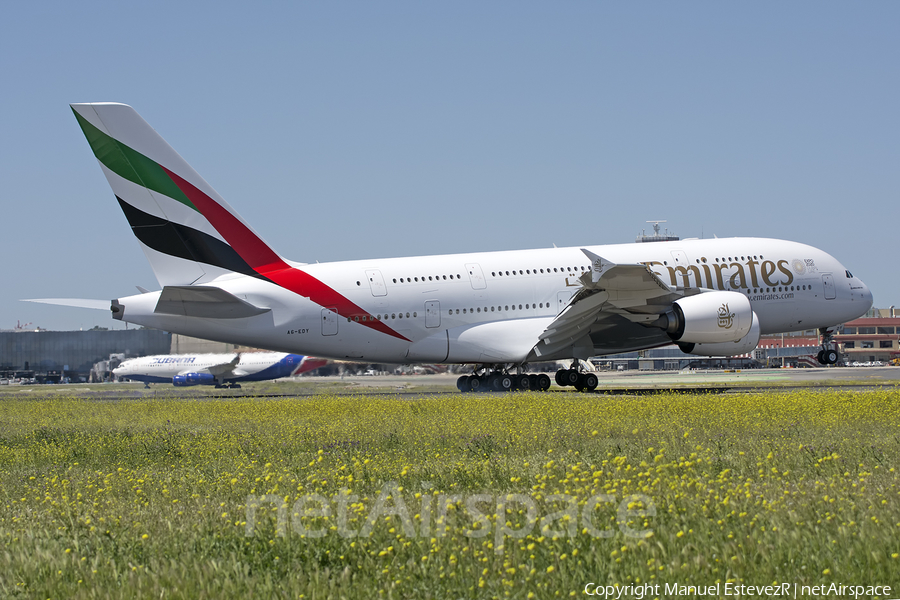 Emirates Airbus A380-861 (A6-EDY) | Photo 242300