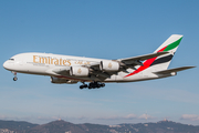 Emirates Airbus A380-861 (A6-EDZ) at  Barcelona - El Prat, Spain