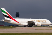Emirates Airbus A380-861 (A6-EDZ) at  Manchester - International (Ringway), United Kingdom