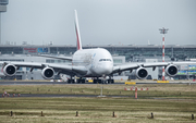 Emirates Airbus A380-861 (A6-EEA) at  Dusseldorf - International, Germany