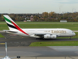 Emirates Airbus A380-861 (A6-EEA) at  Dusseldorf - International, Germany