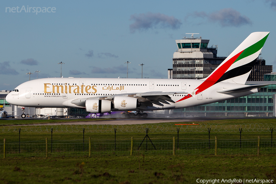 Emirates Airbus A380-861 (A6-EEA) | Photo 382433