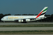 Emirates Airbus A380-861 (A6-EEA) at  Beijing - Capital, China