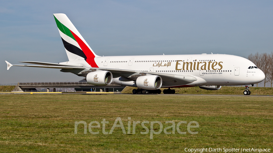 Emirates Airbus A380-861 (A6-EEB) | Photo 357926