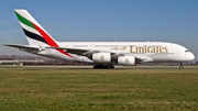 Emirates Airbus A380-861 (A6-EEB) at  Amsterdam - Schiphol, Netherlands