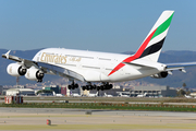 Emirates Airbus A380-861 (A6-EEB) at  Barcelona - El Prat, Spain