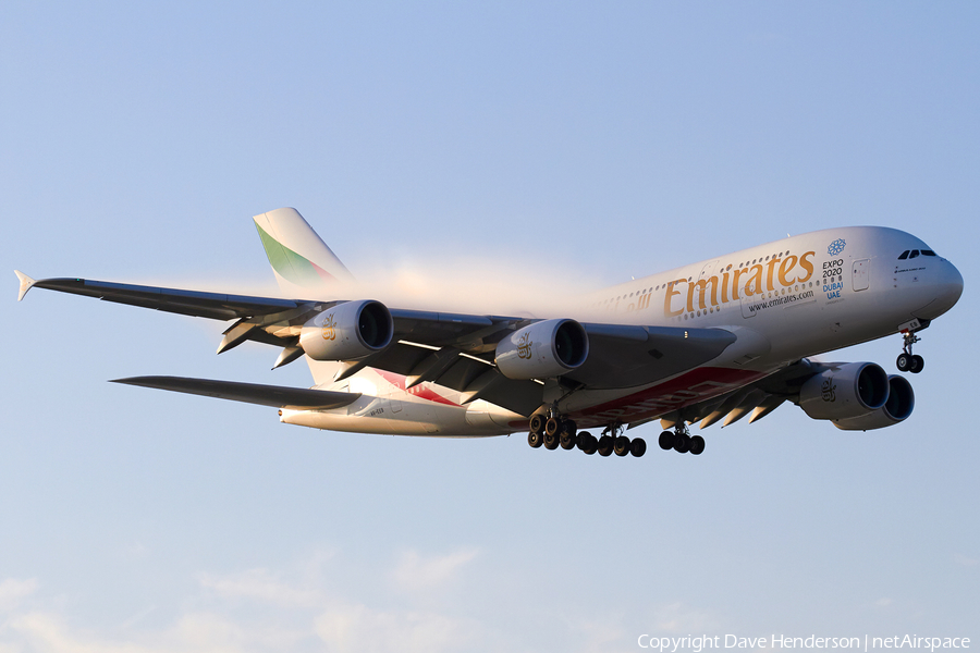 Emirates Airbus A380-861 (A6-EEB) | Photo 27827