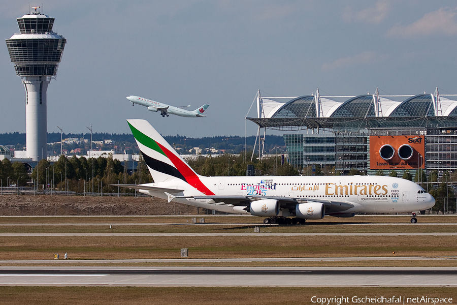 Emirates Airbus A380-861 (A6-EEB) | Photo 87631