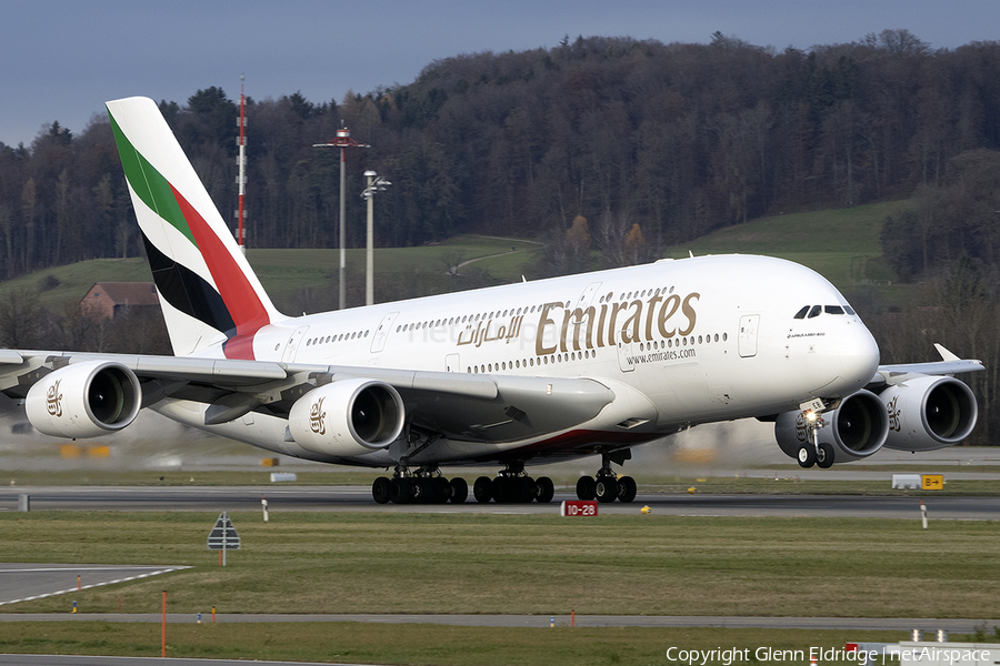 Emirates Airbus A380-861 (A6-EEB) | Photo 363101