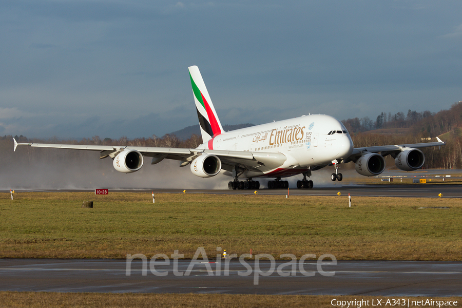 Emirates Airbus A380-861 (A6-EEB) | Photo 41572