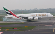 Emirates Airbus A380-861 (A6-EEC) at  Dusseldorf - International, Germany