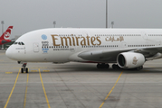 Emirates Airbus A380-861 (A6-EEC) at  Munich, Germany
