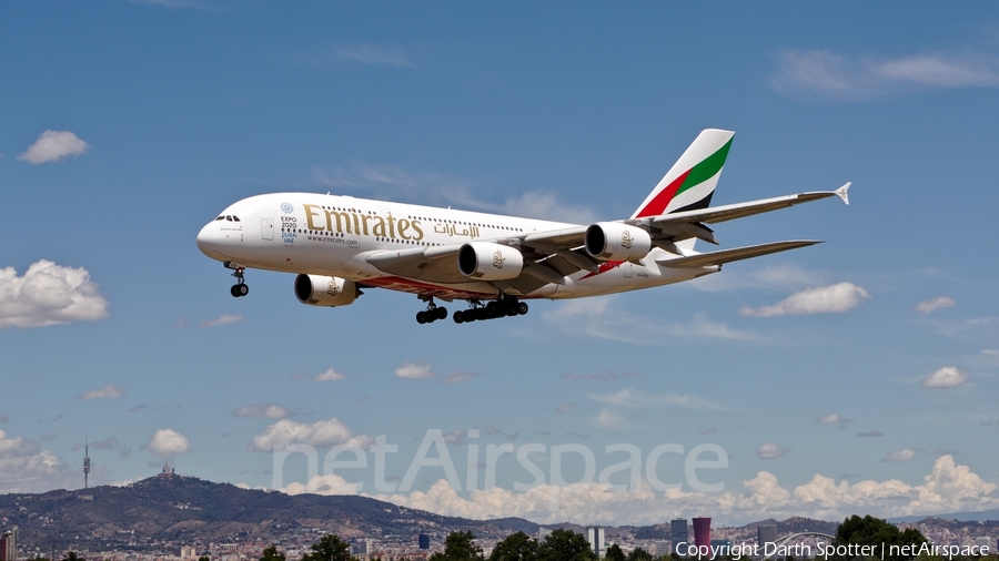 Emirates Airbus A380-861 (A6-EED) | Photo 183318