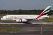 Emirates Airbus A380-861 (A6-EED) at  Dusseldorf - International, Germany