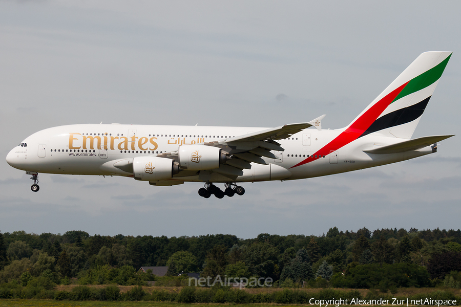Emirates Airbus A380-861 (A6-EED) | Photo 517184