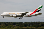 Emirates Airbus A380-861 (A6-EED) at  Hamburg - Fuhlsbuettel (Helmut Schmidt), Germany