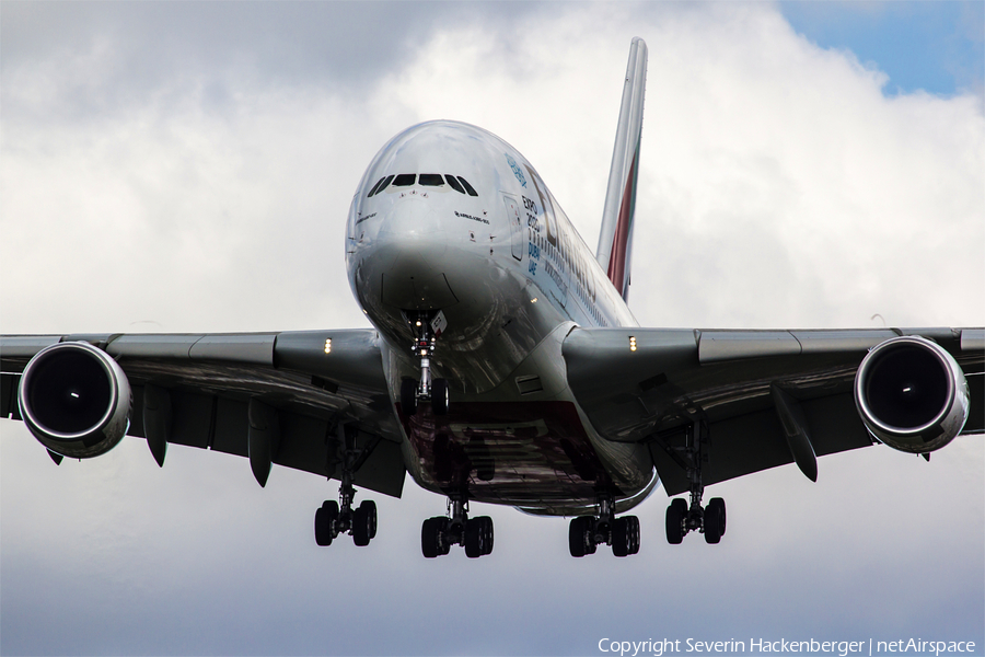 Emirates Airbus A380-861 (A6-EED) | Photo 177665