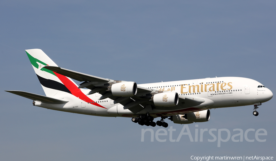 Emirates Airbus A380-861 (A6-EED) | Photo 314675