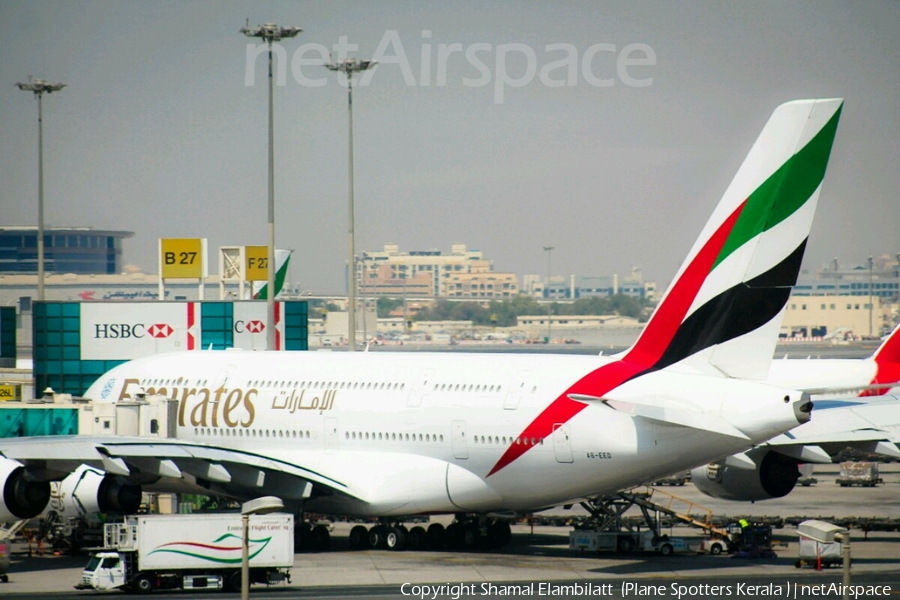 Emirates Airbus A380-861 (A6-EED) | Photo 87016