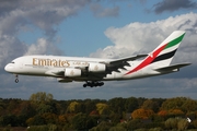 Emirates Airbus A380-861 (A6-EEE) at  Hamburg - Fuhlsbuettel (Helmut Schmidt), Germany